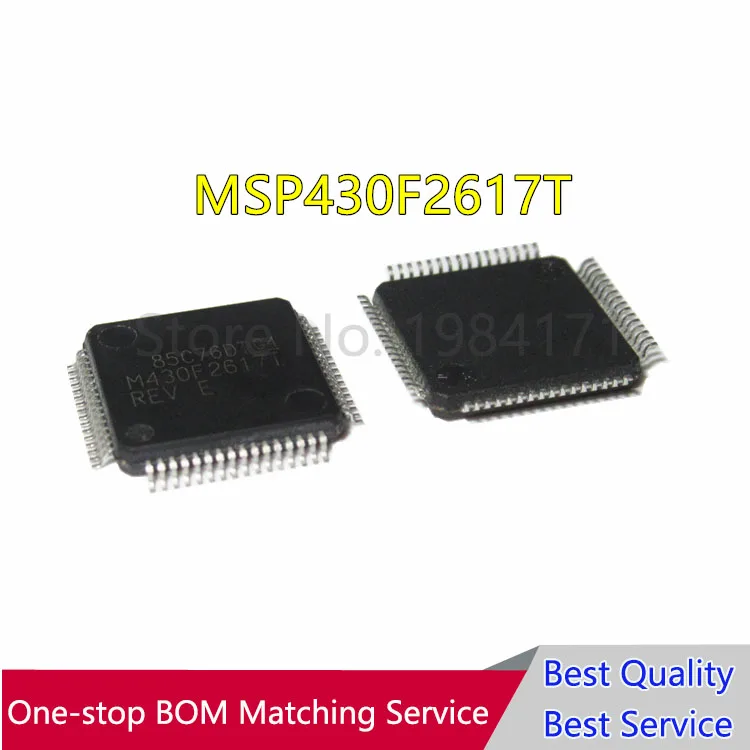 

10pcs MSP430F2617TPMR M430F2617T MSP430F2617 LQFP64 New