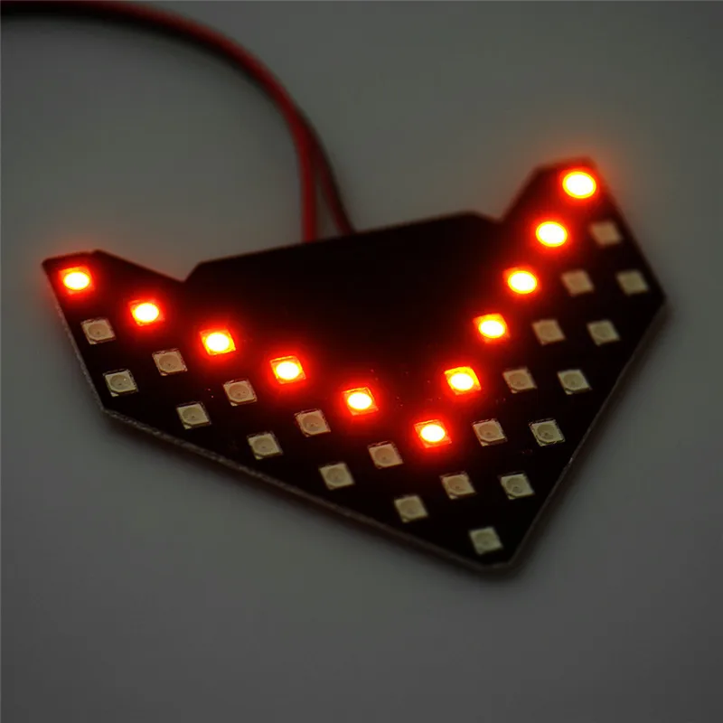 1 шт. 33 SMD СВЕТОДИОДНЫЙ стрелка панели автомобиля указатель поворота бокового