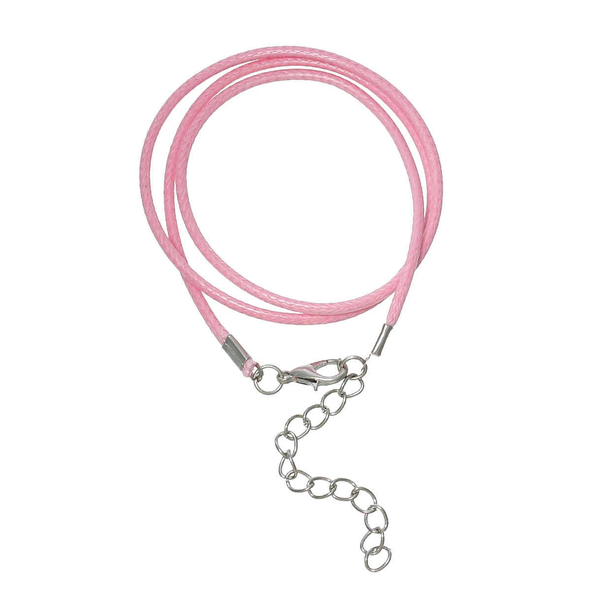 DoreenBeads восковая веревка ожерелье розовый 43 5 см длиной 2 шт. Новинка 2017 | Украшения