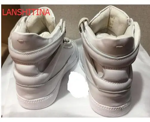 LANSHITINA 2017 мода повседневная мужчины горячей бренда кожа высшего качества обувь 2