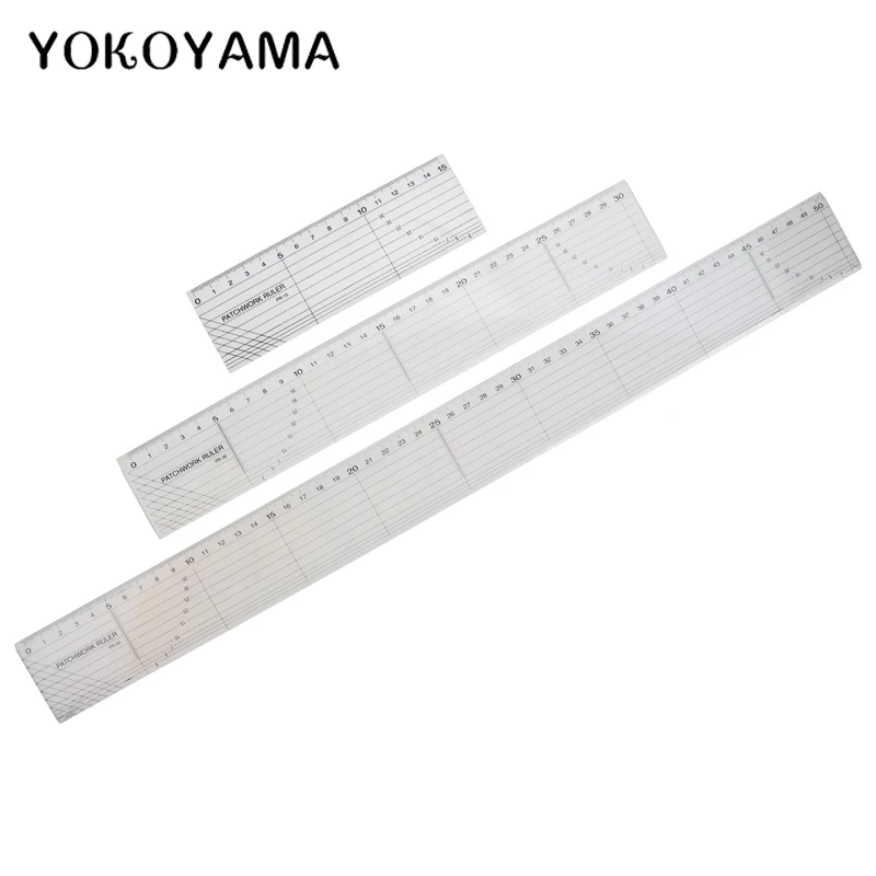 Прозрачная линейка для лоскутного шитья YOKOYAMA аксессуары станка оригинальная
