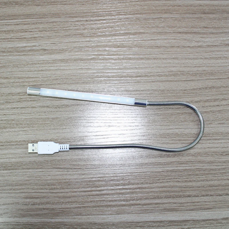 

1 шт., гибкая светодиодная лампа с сенсорным выключателем, USB