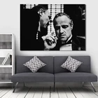 Современные кинопостеры и принты, настенная Картина на холсте, arlon Brando Godfather, декоративные картины для гостиной, домашний декор