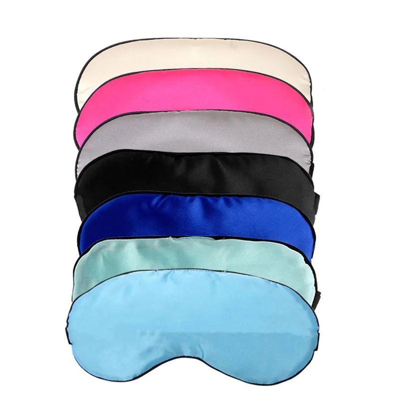 1 шт. новинка маска для сна из чистого шелка мягкий тент чехол путешествий