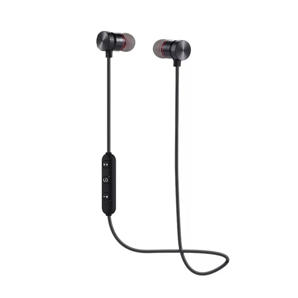 Беспроводные наушники музыка Спорт гарнитура Магнитный аттракцион Bluetooth с