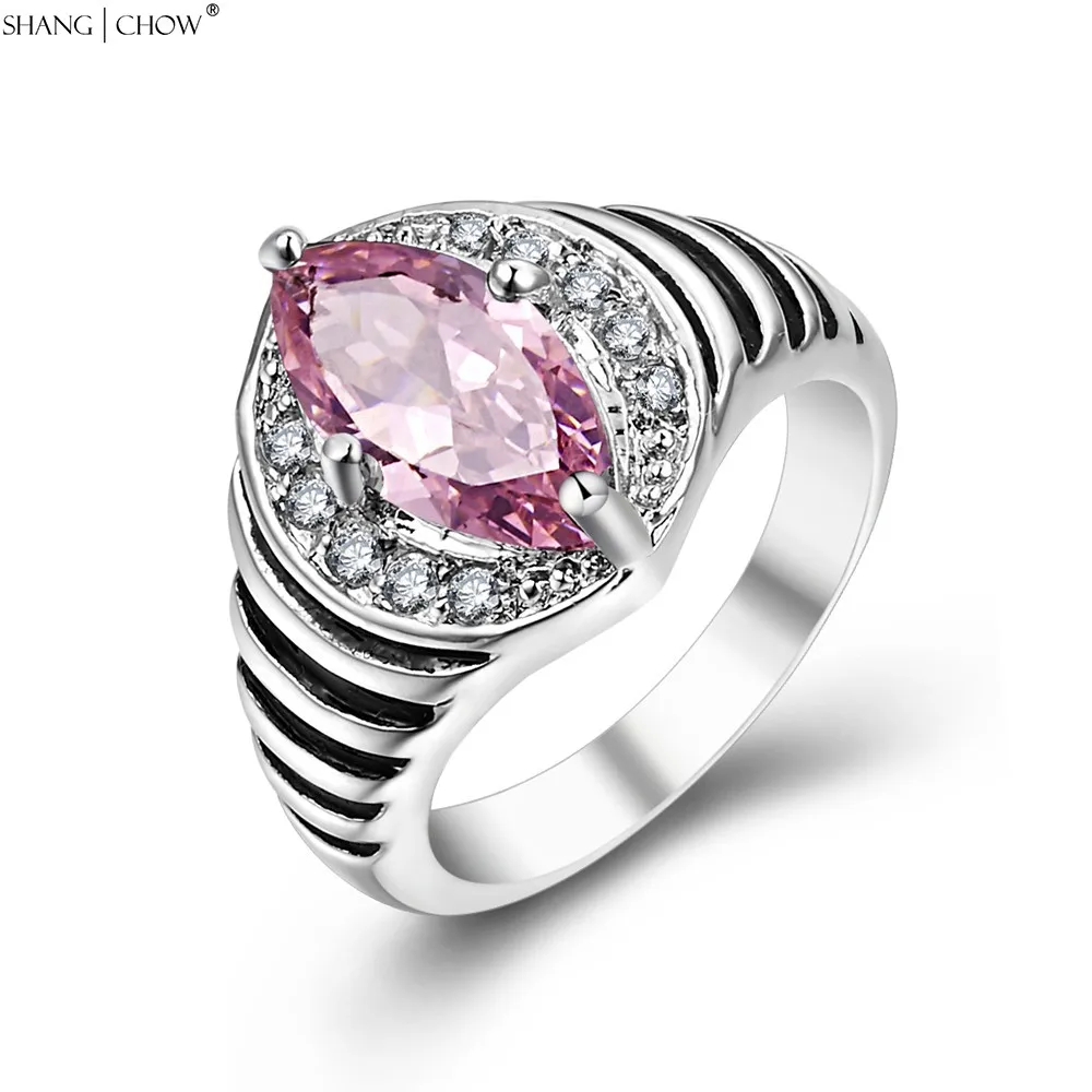 Женское Винтажное кольцо из серебра 925 пробы с розовым кварцем | Украшения и