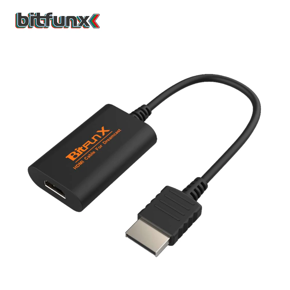 Адаптер Dreamcast HDMI с поддержкой консолей Sega совместимый кабелем для всех DC