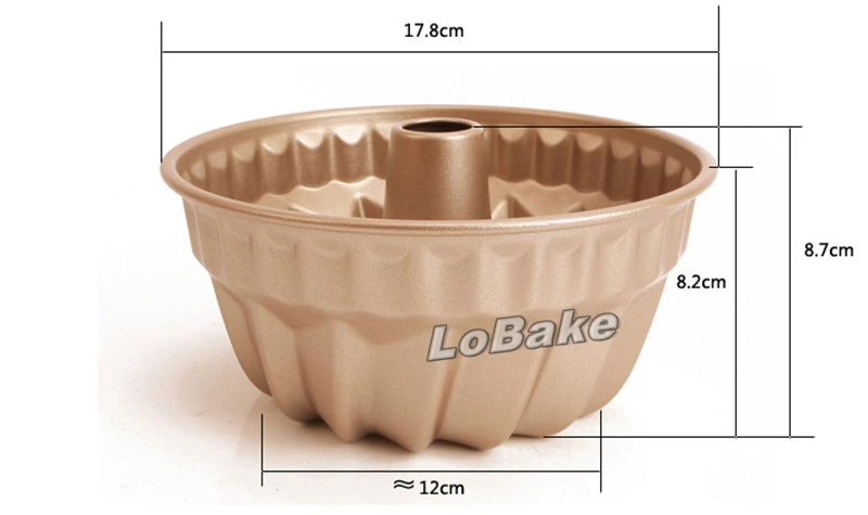 Новинка 7 дюймовая антипригарная твердая углеродистая сталь полые круглые формы