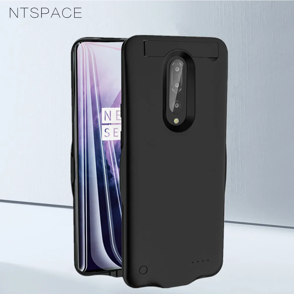 

NTSPACE 6800mAh Battery Charger Cases For Oneplus 7 Portable Power Bank Charging Case For Oneplus 7 Pro Shockproof Battery Cover