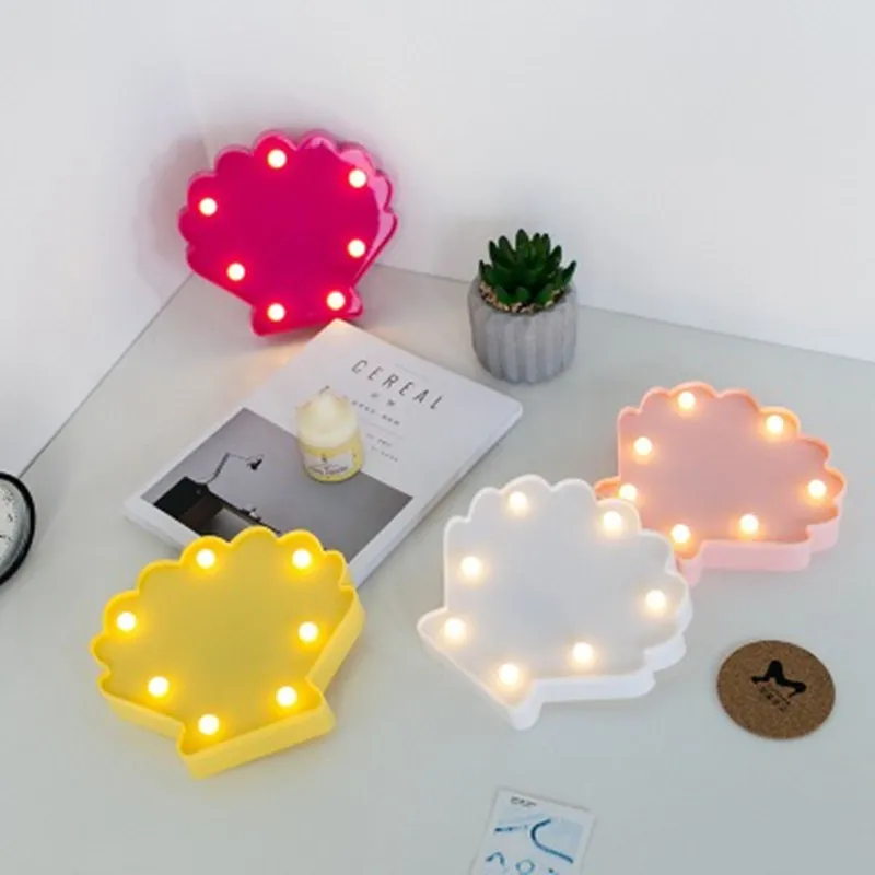 Светодиодные ночные светильники INS настольная лампа фламинго корона кактус