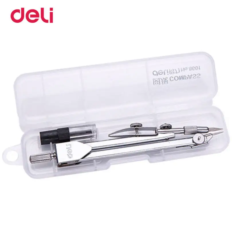 Deli канцелярские принадлежности инструмент для рисования серебристый цвет