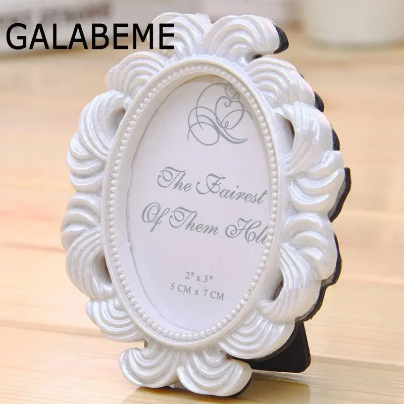 Galabeme 4PC Photo Frame Shape Wedding Party Place Card Holder Stand Number Table Menu Picture Clip | Дом и сад
