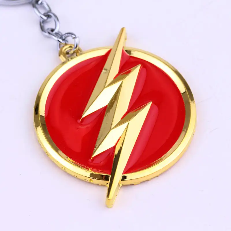 DC Comics флэш-металлические брелки высокого качества супергерой Shazam брелок для ключей для мужчин автомобиля женские сумки аксессуары