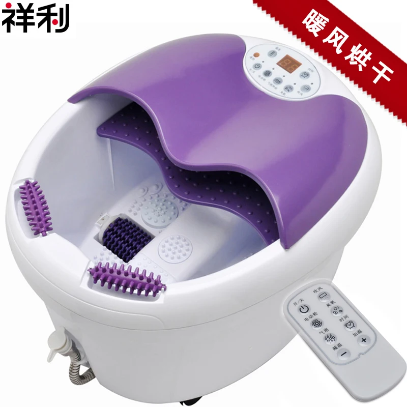 Household Humanized Design Heater Fully Automatic Drying Foot Massage Machine Bath Electric Heating Double Wash Basin | Бытовая техника
