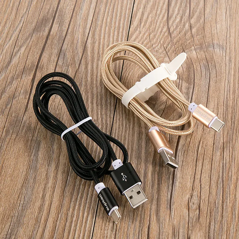 Кабель USB Type-C SUPTEC 3 1 для быстрой зарядки и синхронизации данных плетеный кабель C