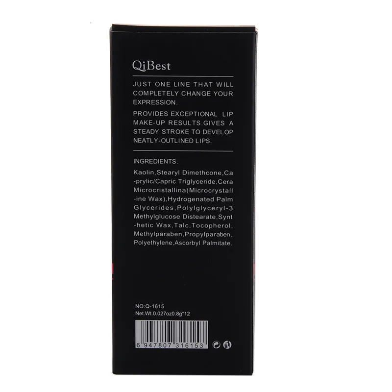 12 шт. Профессиональный Многофункциональный Карандаш для губ длительный