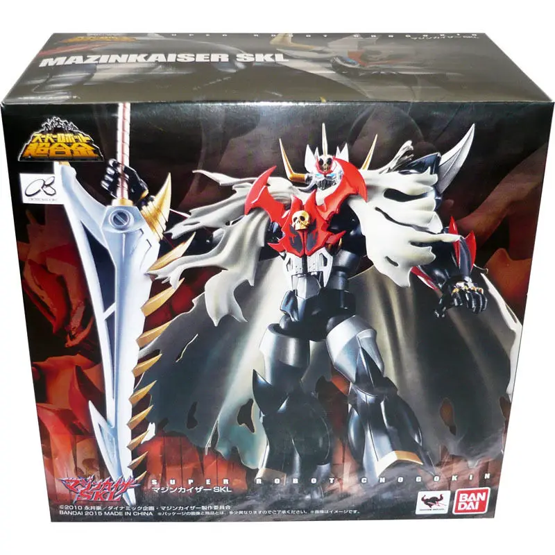 100% оригинальная экшн фигурка BANDAI Tamashii Nation Super Robot Chogokin mazinkсбор SKL|mazinkaiser skl|bandai tamashii