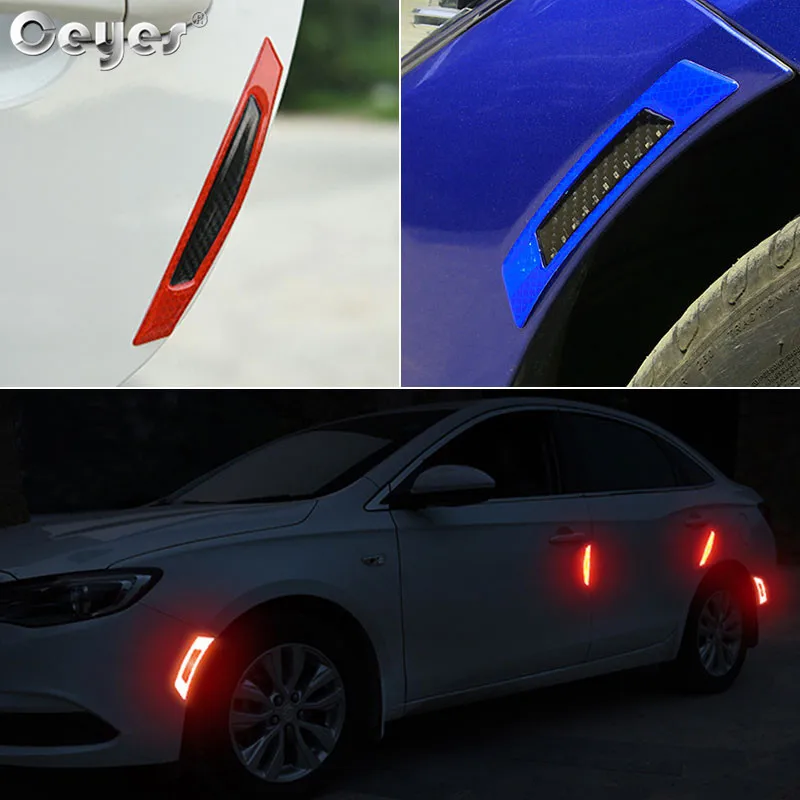 Светоотражающая наклейка на бампер и дверь автомобиля | Автомобили мотоциклы