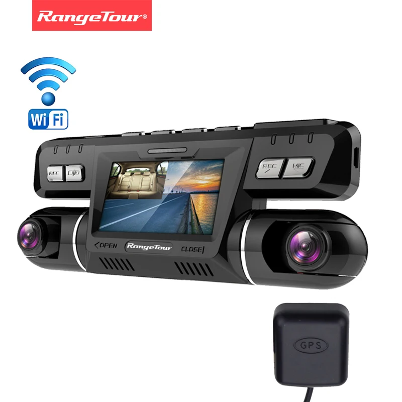 Дальний Тур Внешний gps регистратор Dash Cam B80 wifi Автомобильный авто DVR камера novatek 96660