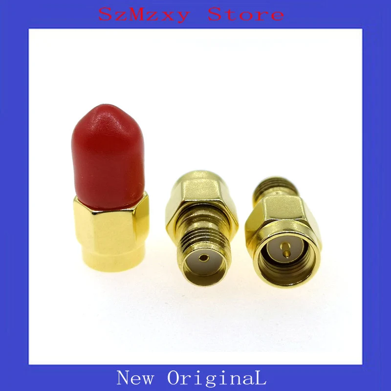 

5PCS 10PCS RP-SMA SMA Male Plug to Female Plug RF Coax Adapter convertor Straight goldplated RP-SMA-50KK