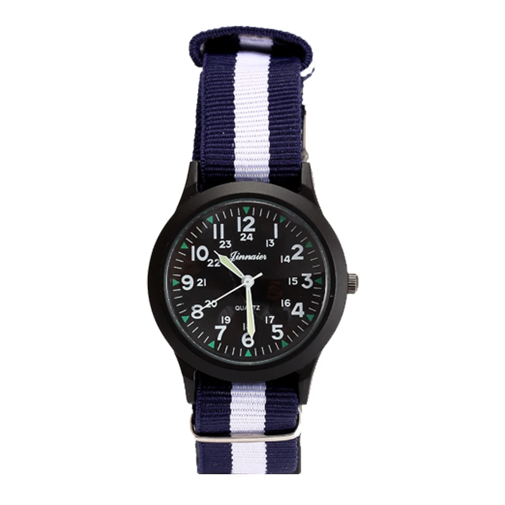 Часы наручные для девочек и мальчиков модные светящиеся аналоговые кварцевые