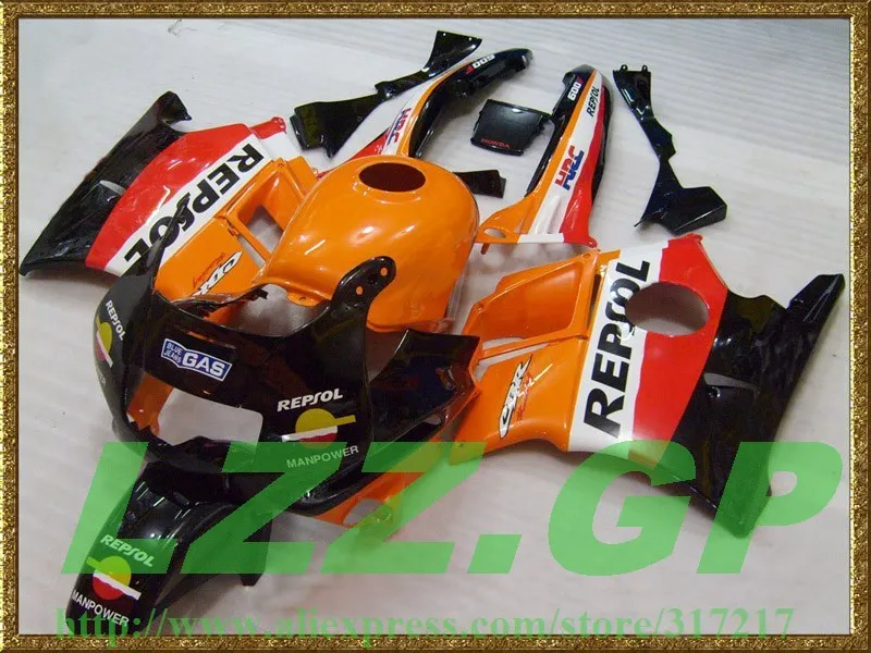 

Tank + fairing parts for HONDA CBR600 F2 91 92 93 94 CBR600F2 1991 1992 1993 1994 CBR 600 F2 fairing kits orange red whie black