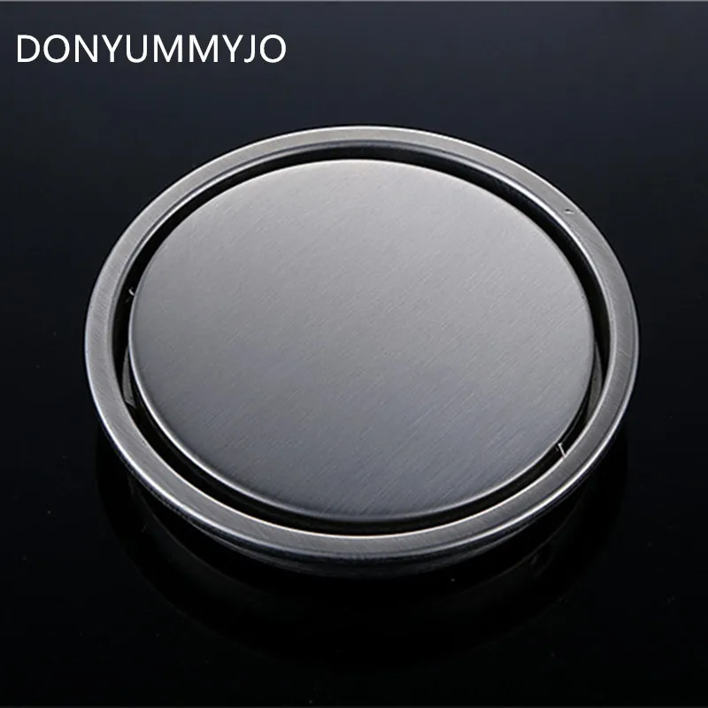 DONYUMMYJO 304 наполнитель для пола из нержавеющей стали ванной комнаты Круглая
