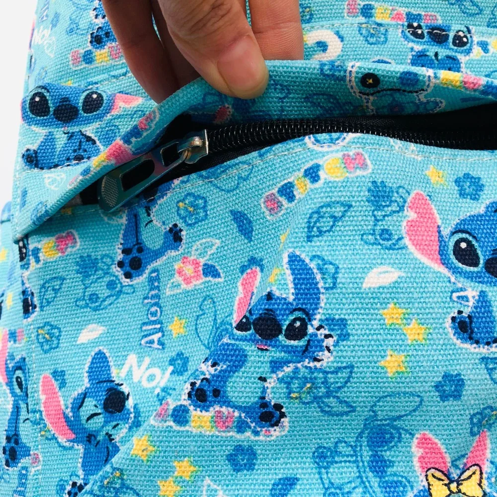 Милый большой плюшевый рюкзак Lilo& Stitch, Kawaii, тканевая стежка, мягкие кукольные сумки для женщин и детей, школьная сумка для девочек и мальчиков, детские подарки