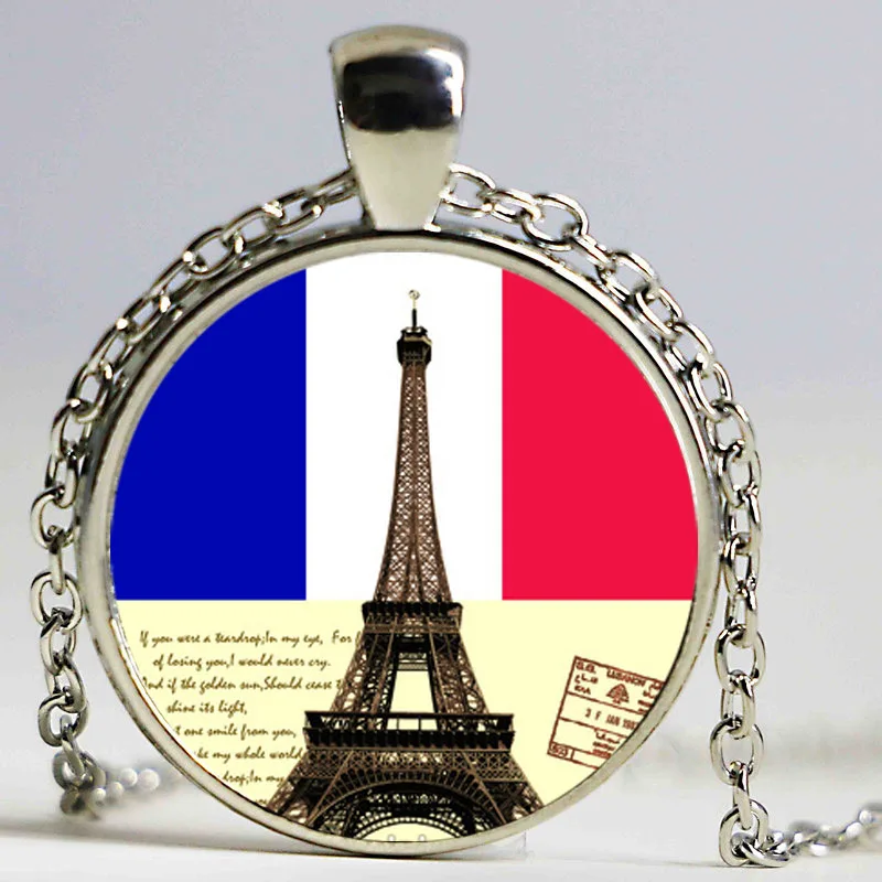 Стеклянный купол оптом ожерелье Цитата ожерелья Penadant здание в европейском стиле