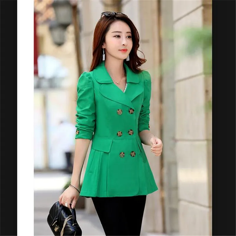 Новое поступление 2017 пальто больших размеров женское демисезонное облегающее