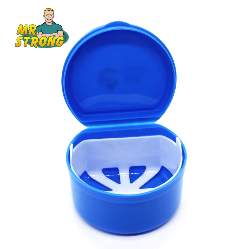 Ящик для протезов контейнер чехол хранения 5 цветов|storage case|denture boxstorage box case |