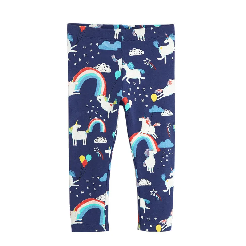 Детские леггинсы для девочек с принтом животных|Брюки| |