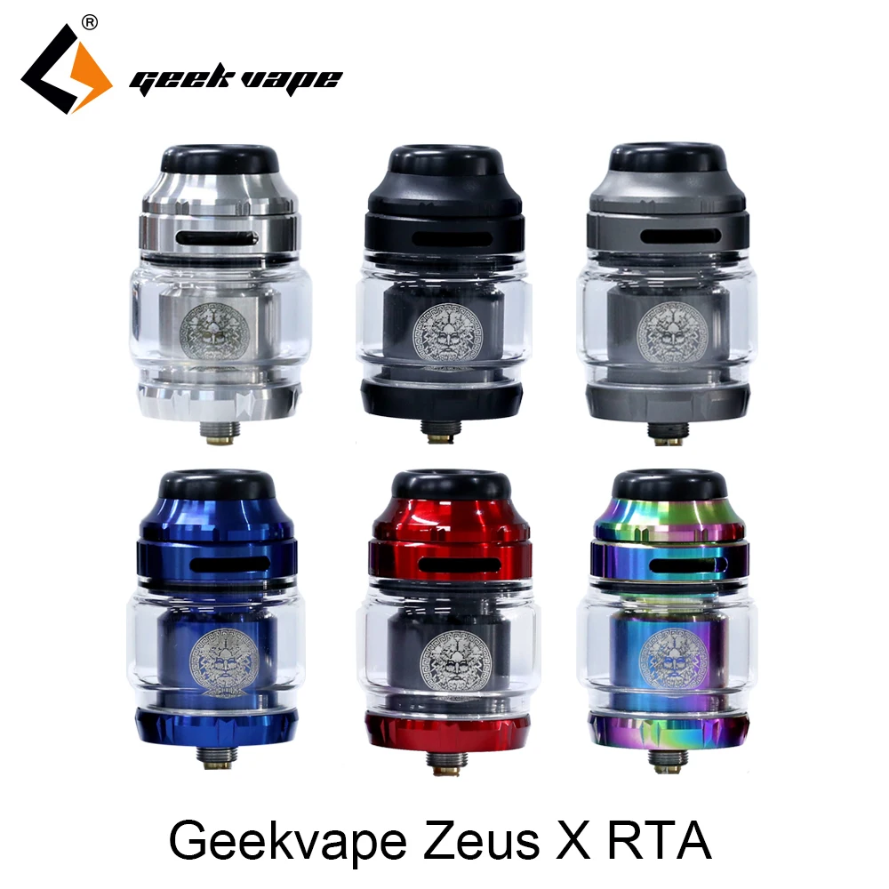 Большая распродажа Geekvape Zeus X RTA 4,5 мл бак 510 нить vape бак подходит aegis мод испаритель атомайзер с DIY инструмент катушки