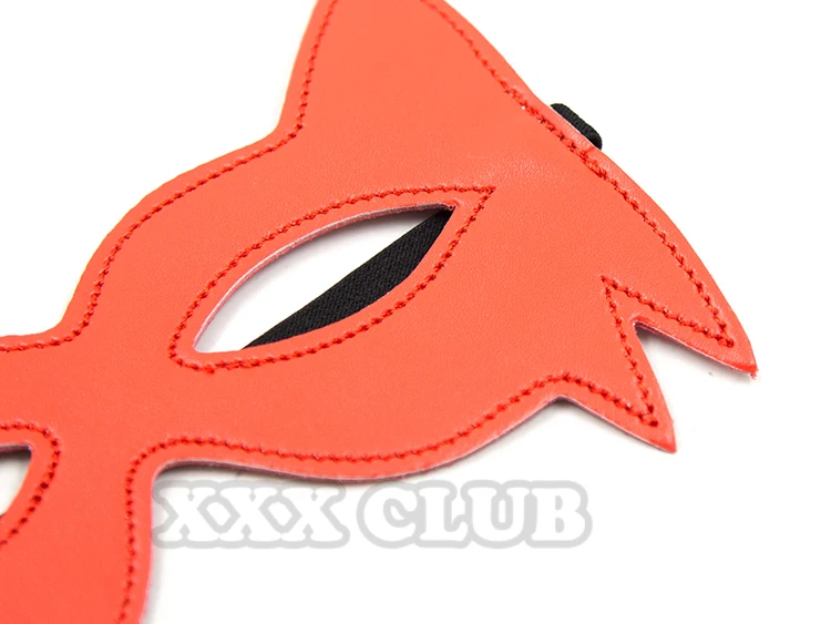 Флирт-маска Тьерри кожаная для взрослых игр наряд мастер королевы раб