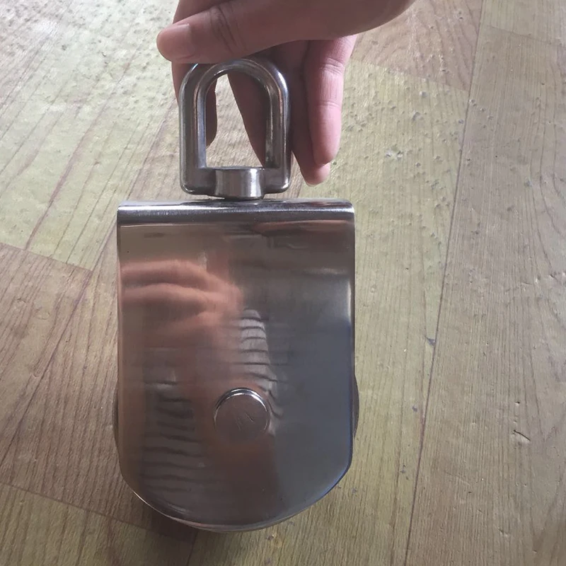 New Style Lifting Pulley Stainless Steel Single Swivel Rope Fixed/Traction | Инструменты