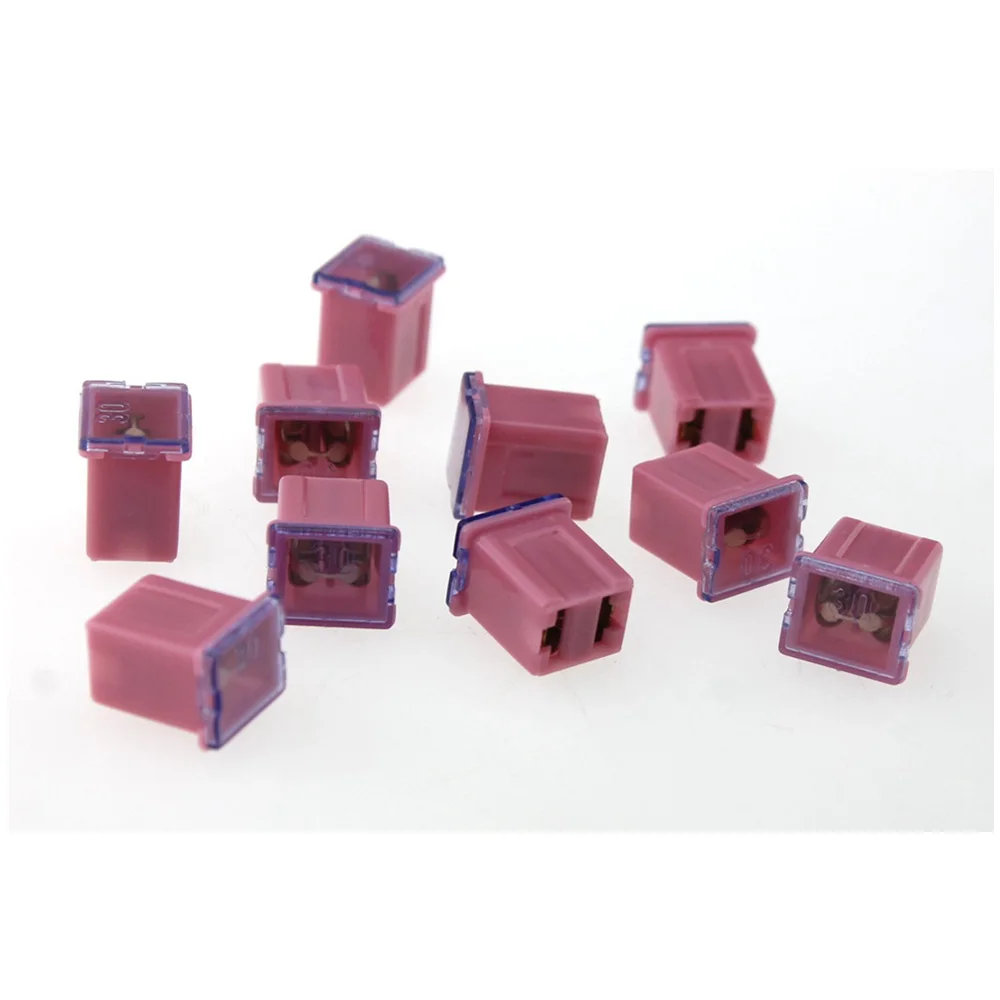 

10 Pcs 30A 12V-58V Mini Female Terminals PAL Fuse FOR CAR Auto/ Mini PAL Fuse 30A Hot