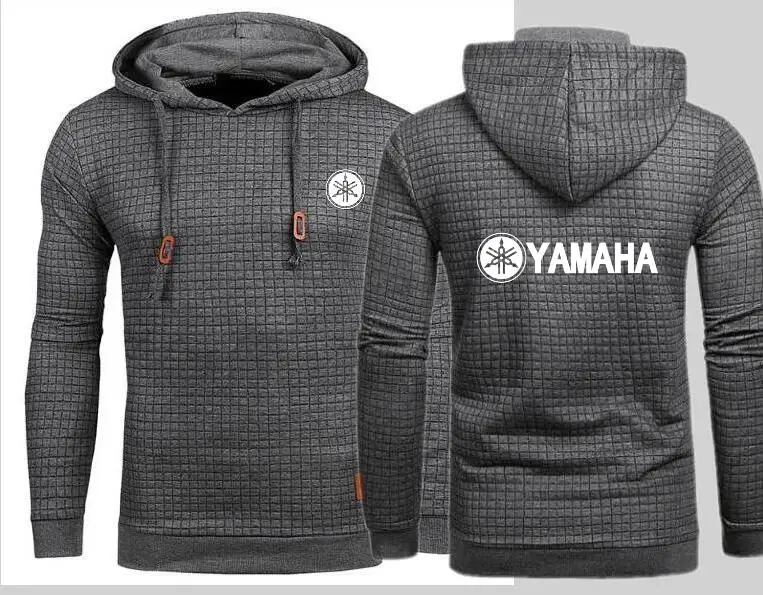 Для мужчин Толстовка yamaha с длинным рукавом сплошной цвет толстовка капюшоном