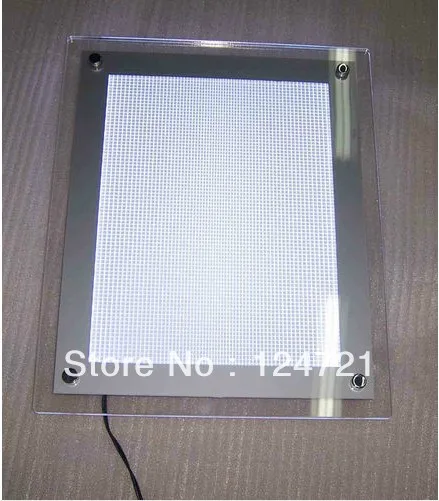 Кристалл Led ультра тонкий лайтбокс настольная рамка | Освещение