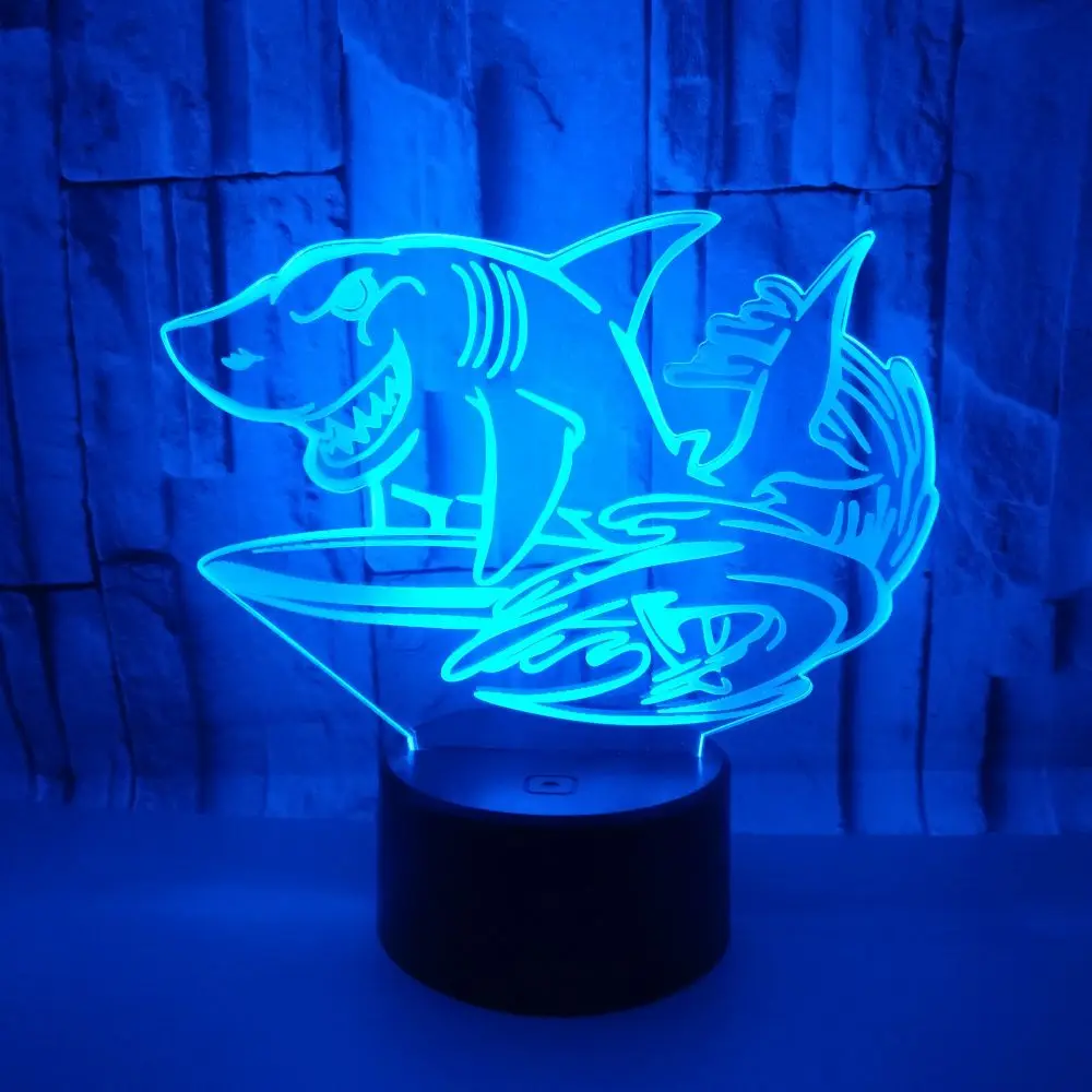 Светодиодный ночник 3D с USB 2019 детские игрушки подарок спальня декоративная
