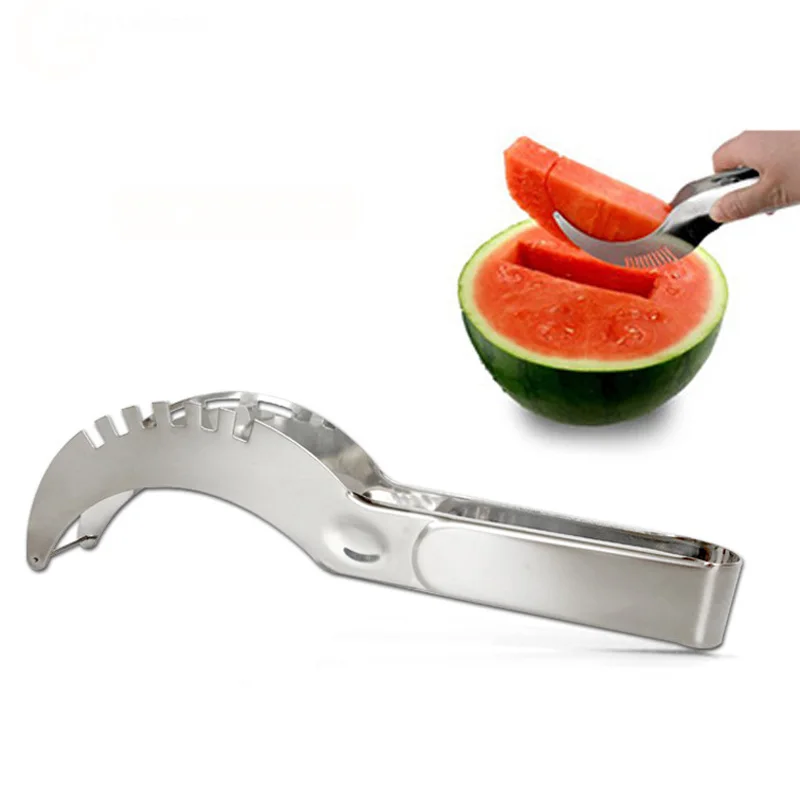 Meltset нержавеющая сталь ломтерезатель для арбуза фруктов салат резак овощей Corer