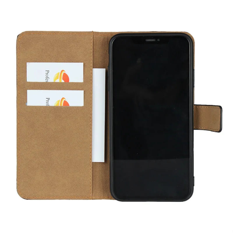 Чехол кошелек из натуральной кожи Магнитный Флип кейс для iPhone X XR XS MAX 8 8Plus 7 7Plus 6 6S