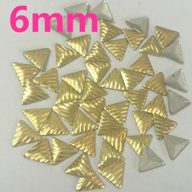 

Металлические треугольники для горячей фиксации, 300 шт., 6 мм