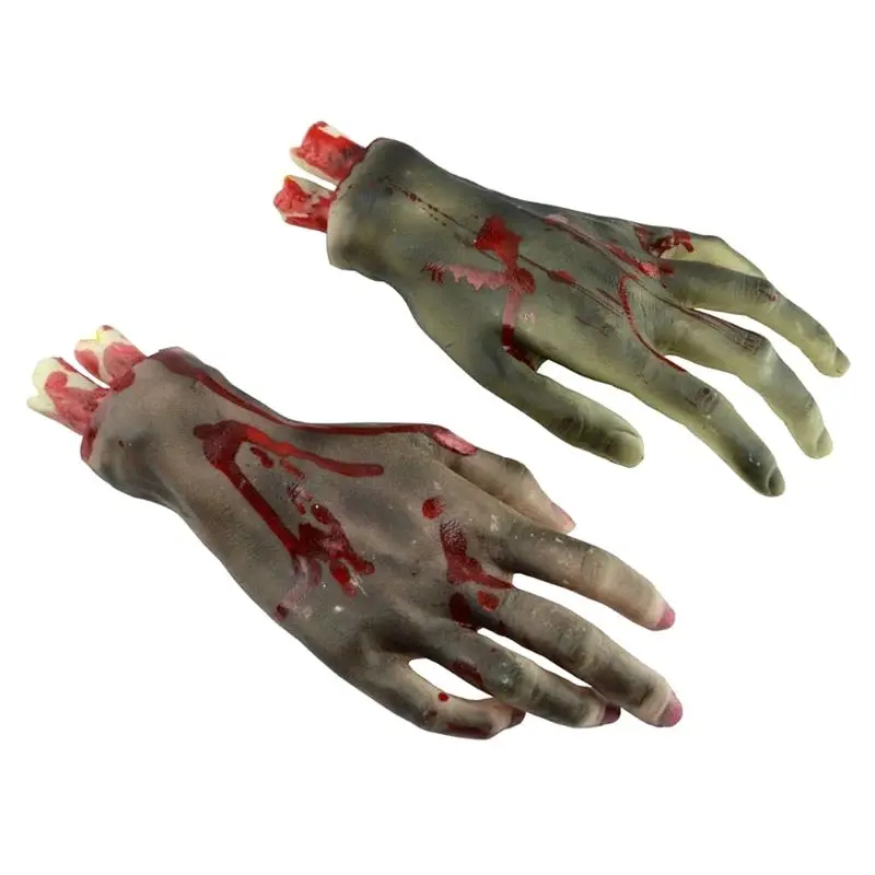 Хэллоуин кровавые руки ноги дом с привидениями реквизит ужасов вечерние Клубные
