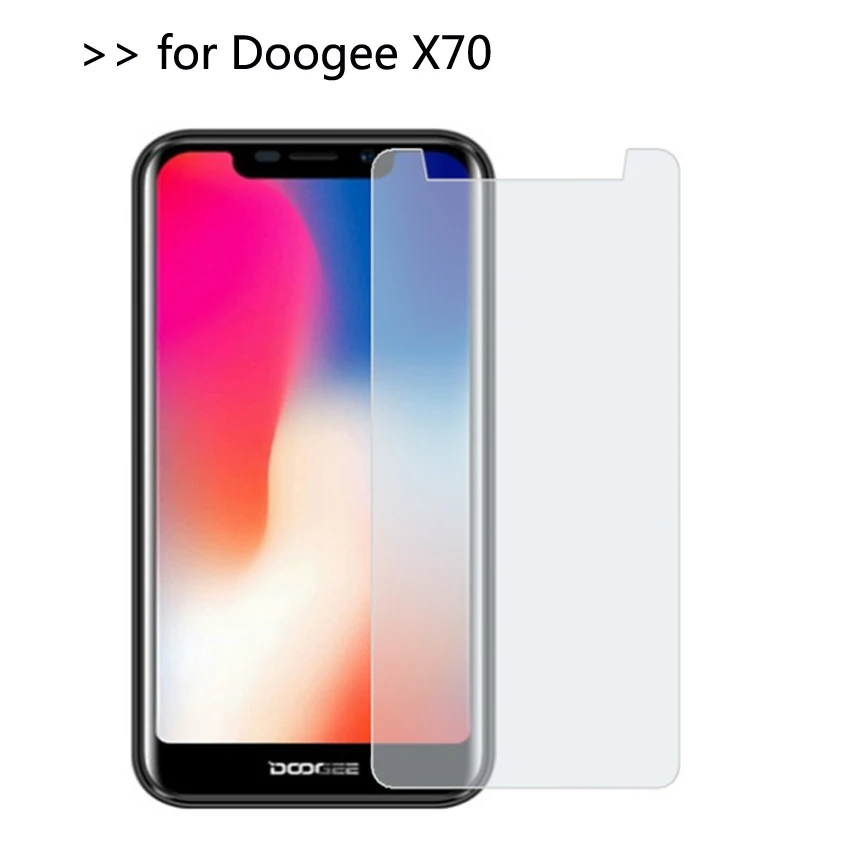 Закаленное стекло Для Doogee X70 Защитная пленка для экрана защитное стекло|Защитные