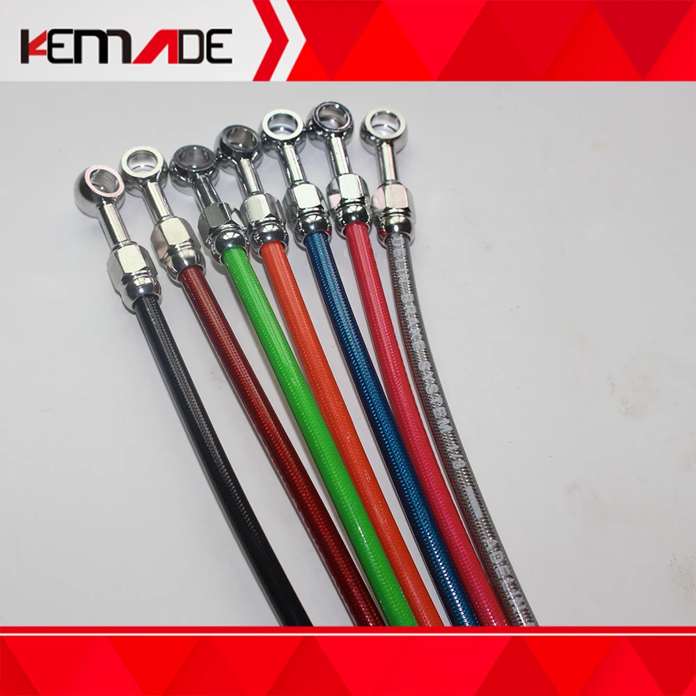 33inch 37 inch Braided Steel Hydraulic Brake Hose M10 Bolts Adelin Line | Автомобили и мотоциклы