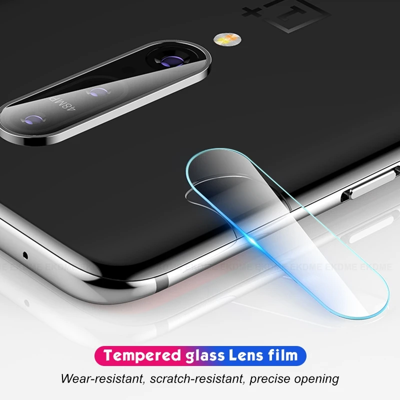 2 в 1 9D полная Защита экрана для Oneplus 7 6 6T + пленка объектива камеры One Plus полное