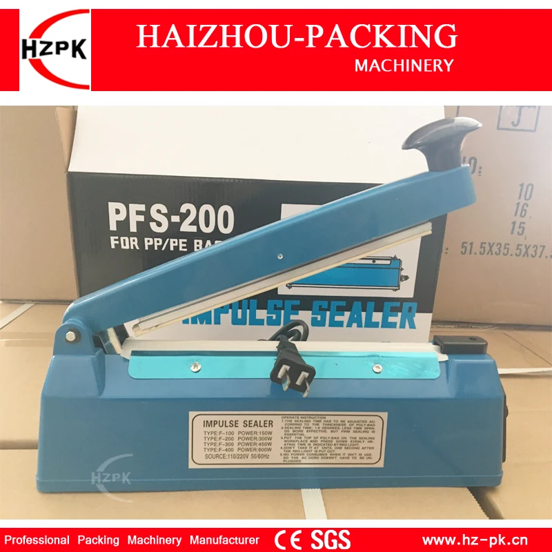 HZPK герметизирующая машина ручного давления для взвешивания фруктов 100 мм PFS