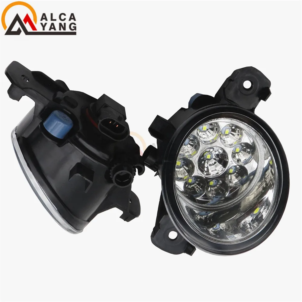 Противотуманные фары в сборе 9 Вт Противотуманные фары для NISSAN QASHQAI+ 2 NV400 Altima Maxima Sentra Rogue Pathfinder 2004- светодиодные противотуманные фары