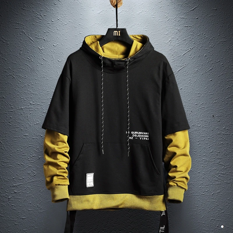 Толстовка мужская из 2019 хлопка пуловер в стиле хип-хоп худи уличная одежда