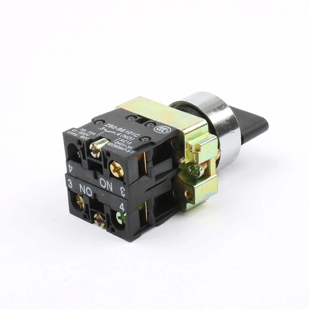 Фото XB2 BD33 3 позиции 2NO Блокировка переключатель кнопочный самоблокировка push button switch XB2 BD33 3 позиции 2NO Блокировка переключатель кнопочный самоблокировка push button switch